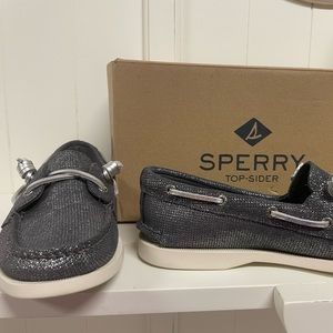 COPY - Sperry Top-sider silver shoes NEW $30 BRAND NEW Sz 7